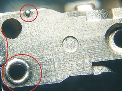 <a href='http://www.qysr.cn/product/3.htm' class='text_a'>模具激光焊機</a>修復模具效果